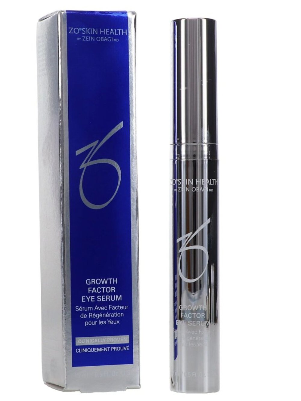 ZO Skin Health Growth Factor Eye Serum 0.5 oz 15mL New Sealed Box Original